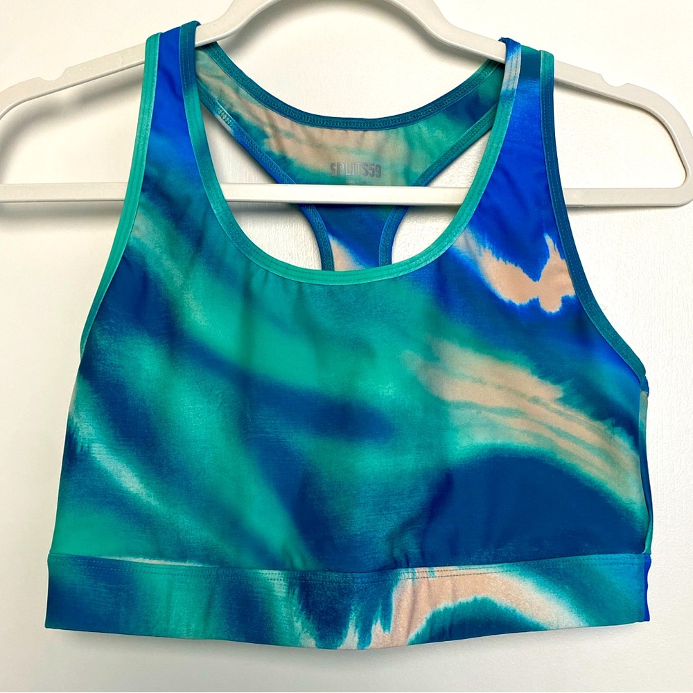 Splits 59 Barely Used Ocean Sports Bra 🌊💙
